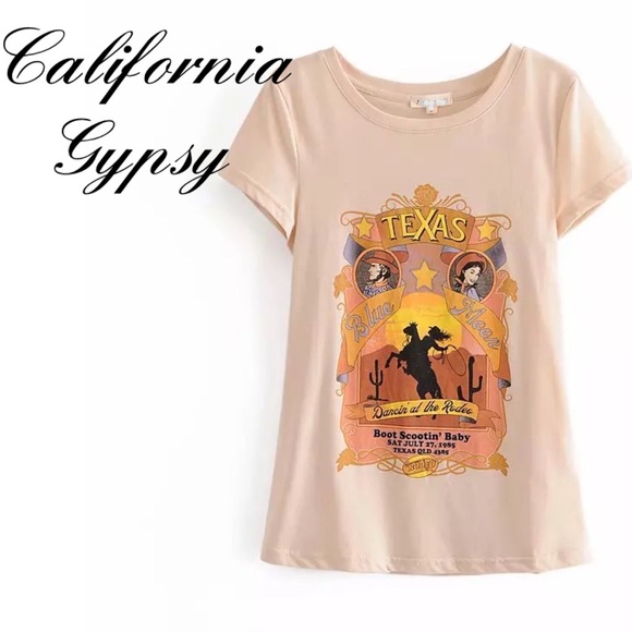 Texas Blue Moon T-shirt - Picture 5 of 15